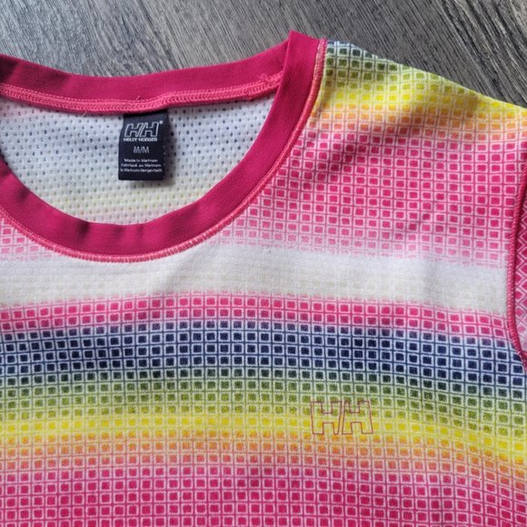 Helly Hansen Pink Multicolor Long Sleeve Tee - Picture 5 of 6